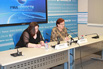 Press conference with Oksana Kozlovskaya