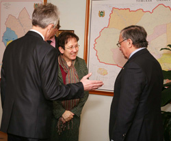 Met with Gudrun Steinacker, Consul-General of the Federal Republic of Germany