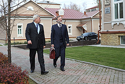 British Ambassador with the Governor of Tomsk Oblast